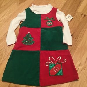 Girls Holiday Christmas Dress